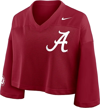 Nike Women's Alabama Crop Football Jersey