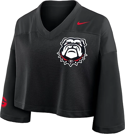 Nike Women's Georgia Crop Football Jersey