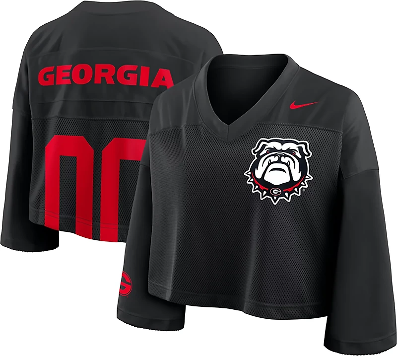 Nike Women's Georgia Crop Football Jersey