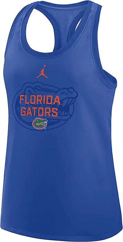 Jordan Women's Florida Team Over Primary Logo Racerback Tank Top