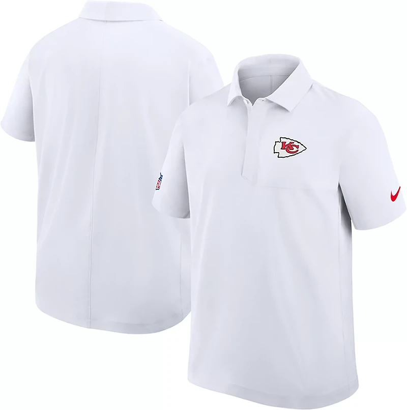 Nike Men's Chiefs Dri-FIT Sideline Woven Coach's Polo Shirt