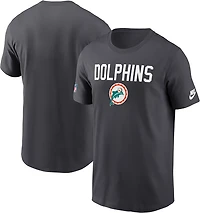 Nike Men's Dolphins Dri-Fit Team Issue Crew T-shirt