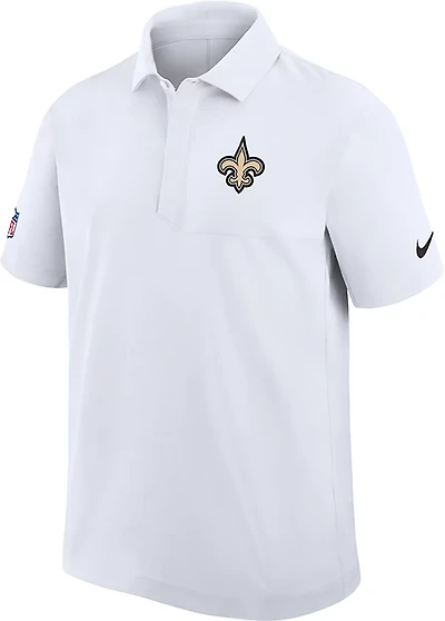 Nike Men's Saints Dri-FIT Sideline Woven Coach's Polo Shirt