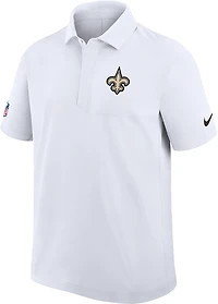 Nike Men's Saints Dri-FIT Sideline Woven Coach's Polo Shirt