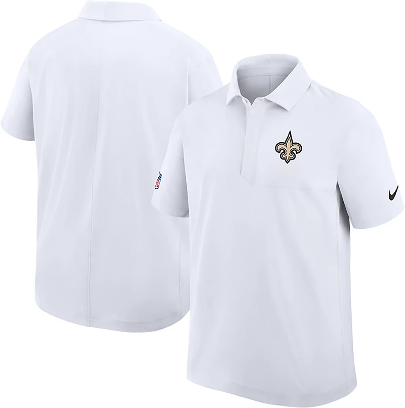 Nike Men's Saints Dri-FIT Sideline Woven Coach's Polo Shirt