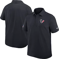 Nike Men's Texans Dri-FIT Sideline Woven Coach's Polo Shirt