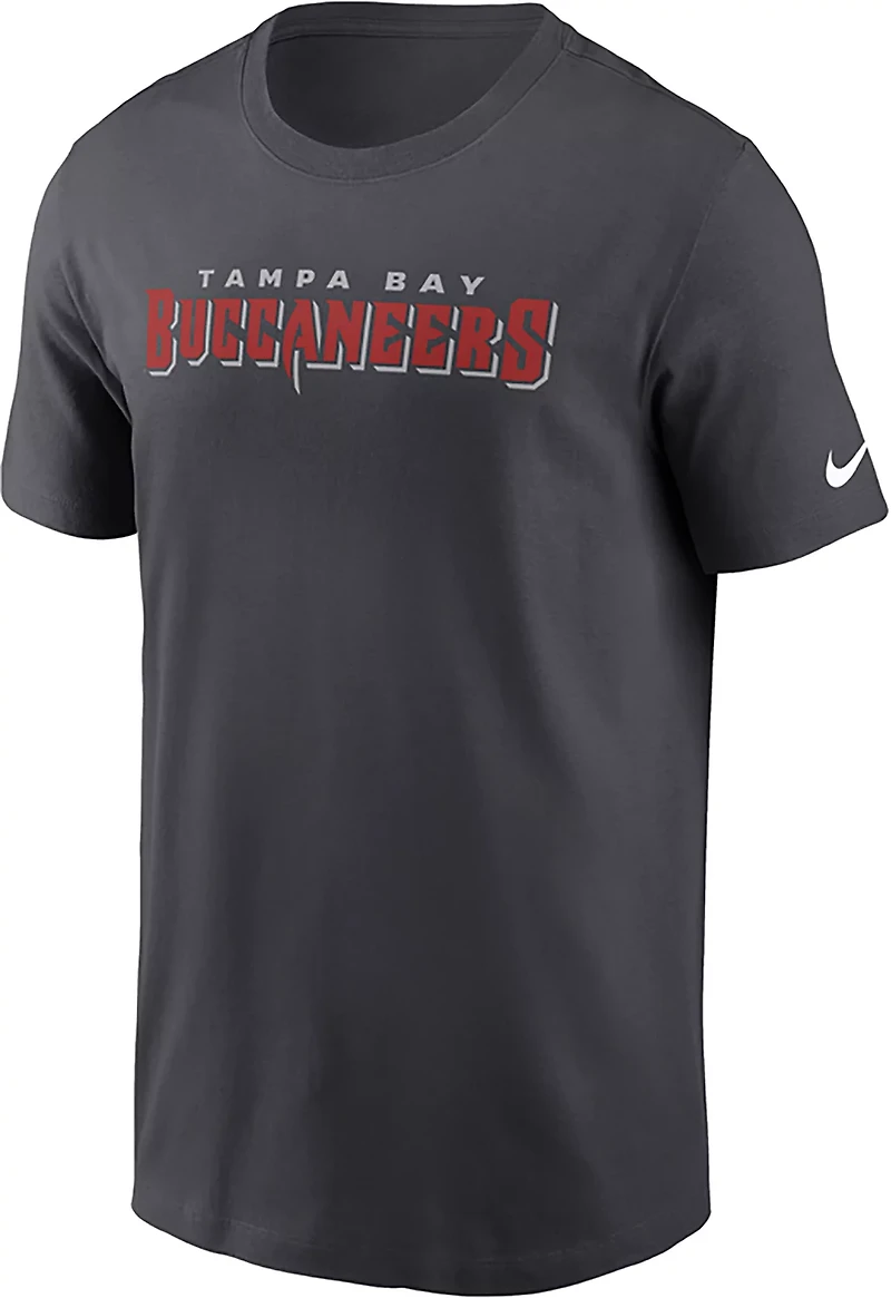 Nike Men's Buccaneers Wordmark Essential T-shirt