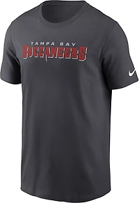 Nike Men's Buccaneers Wordmark Essential T-shirt