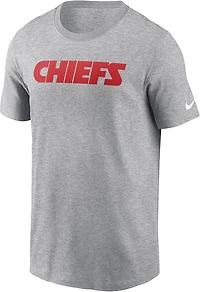 Nike Men's Chiefs Wordmark Essential T-shirt