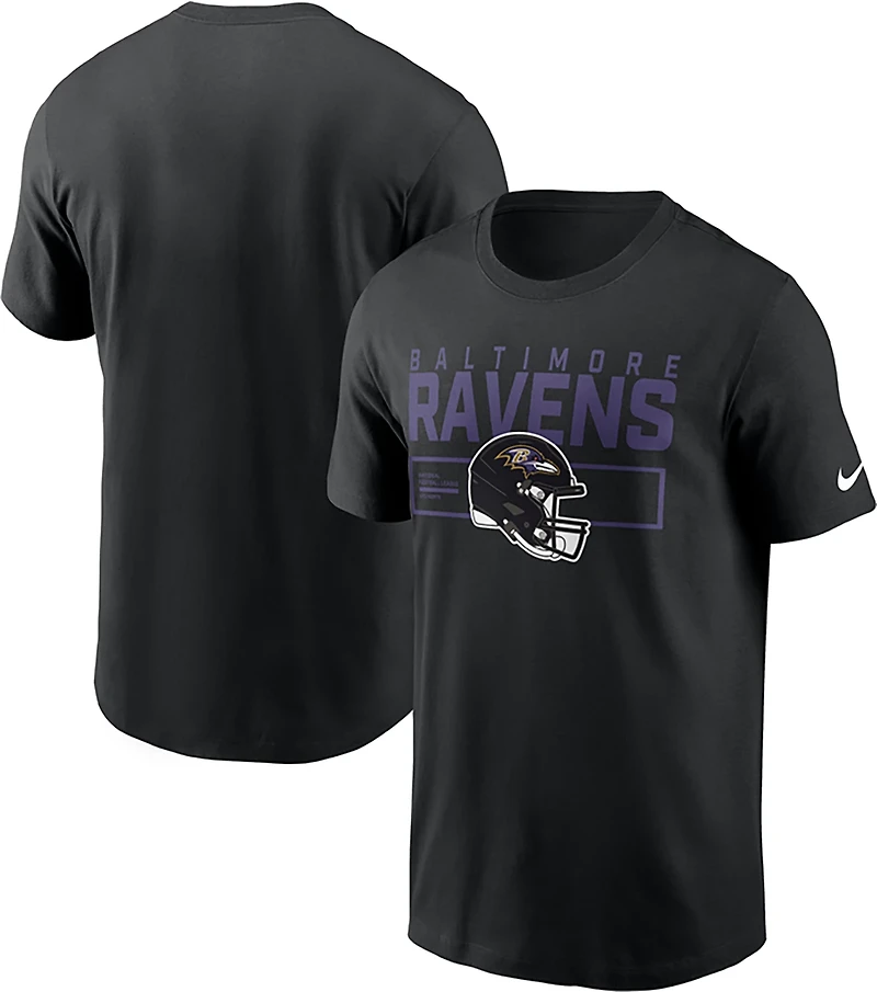 Nike Men's Ravens Helmet Essential T-shirt
