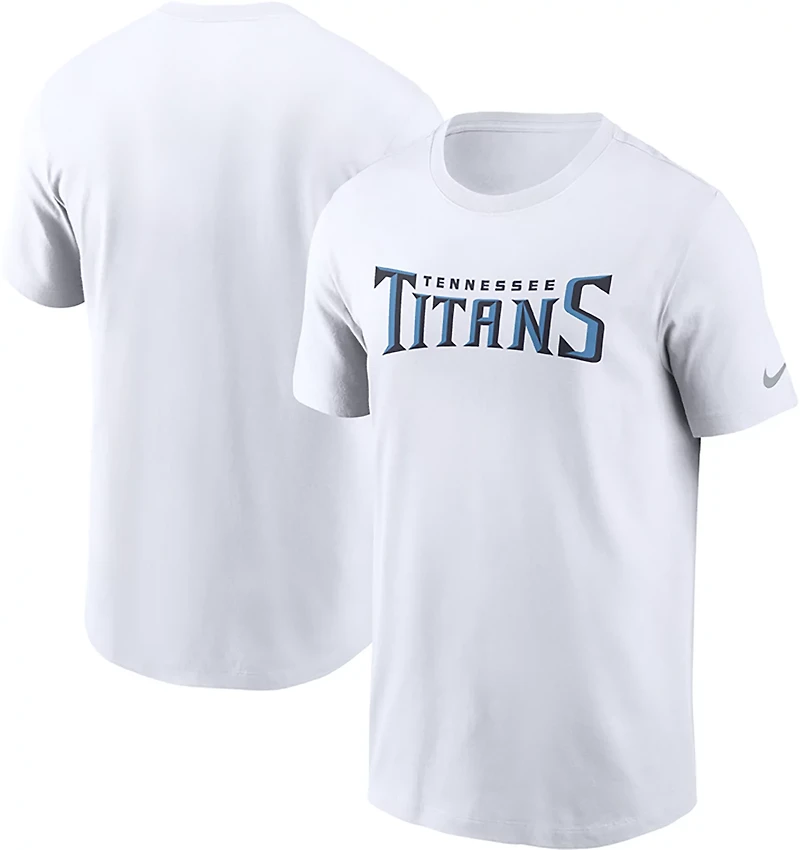 Nike Men's Titans Wordmark Essential T-shirt