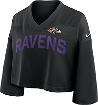Nike Women's Ravens Jersey Fashion Top