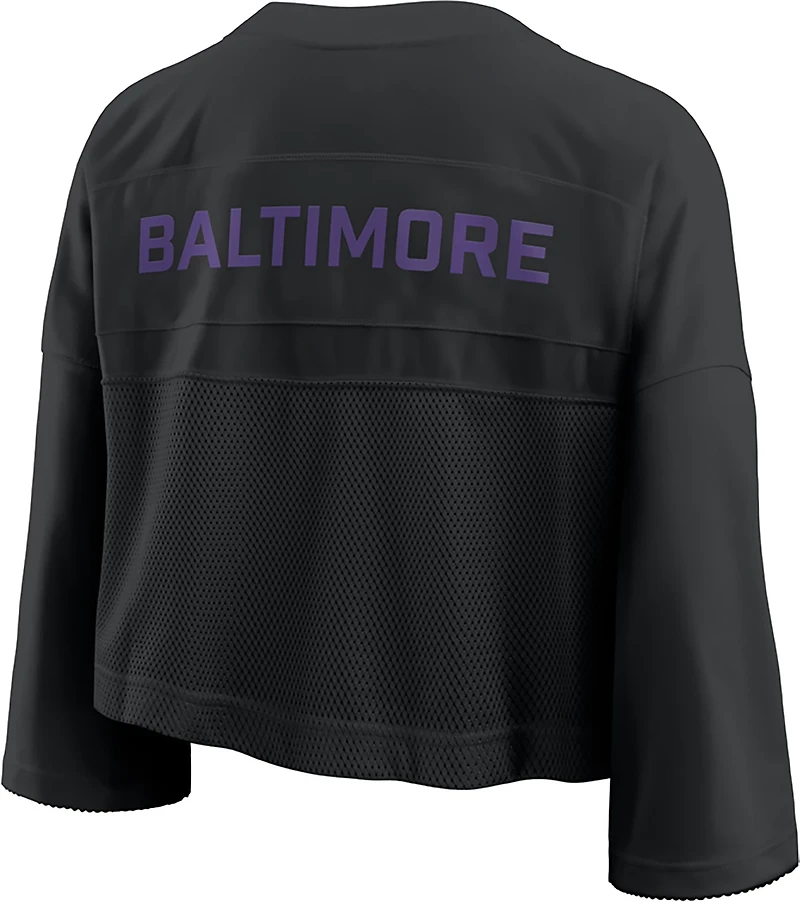 Nike Women's Ravens Jersey Fashion Top