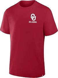 Fanatics Men's Oklahoma Legacy 2 Sided Cotton T-shirt