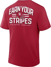 Fanatics Men's Oklahoma Legacy 2 Sided Cotton T-shirt