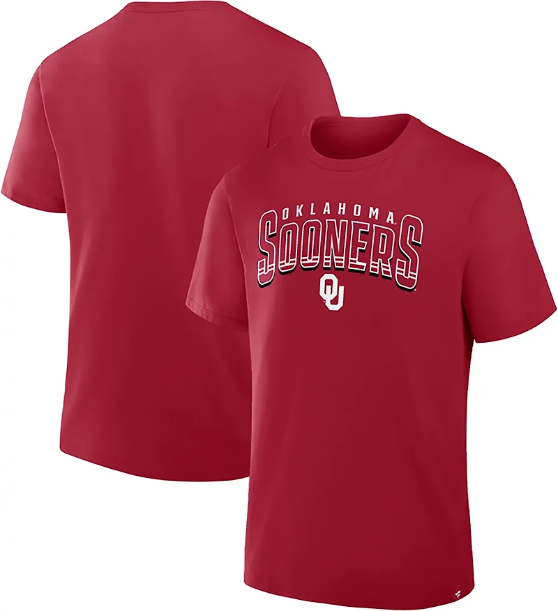 Fanatics Men's Oklahoma Team Stripe Legacy Cotton T-shirt