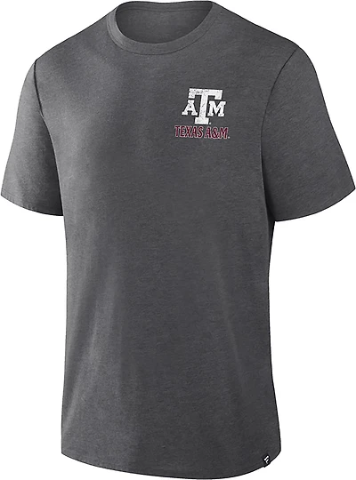 Fanatics Men's Texas A&M Triblend Double Sided T-shirt