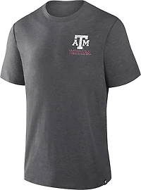 Fanatics Men's Texas A&M Triblend Double Sided T-shirt