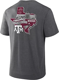 Fanatics Men's Texas A&M Triblend Double Sided T-shirt