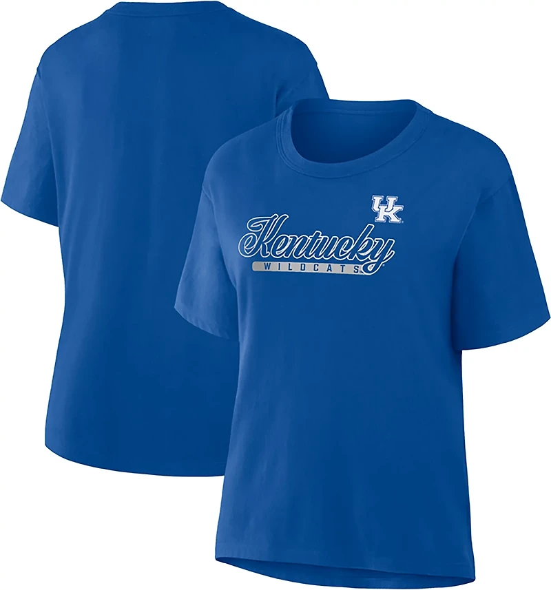 Fanatics Women's Kentucky Script Bar Legacy Cotton T-shirt