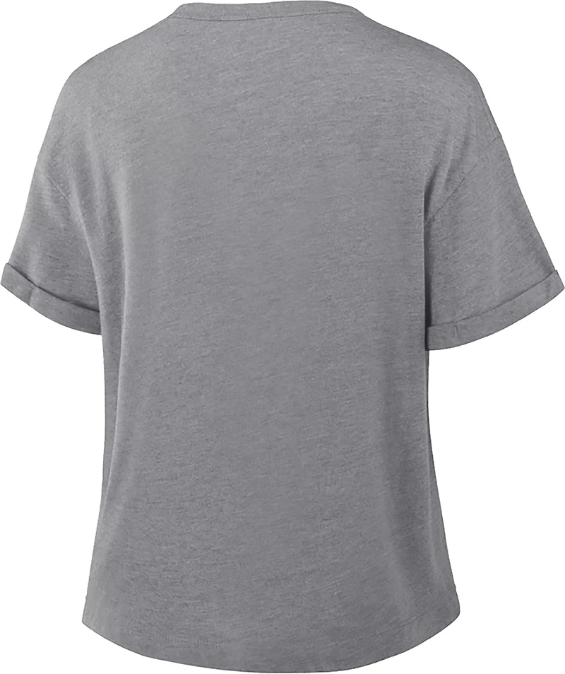 Fanatics Women's Oklahoma Arch Logo Script Triblend T-shirt