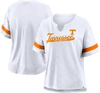 Fanatics Women's Tennessee Script Slogan Tailsweep Fashion Top