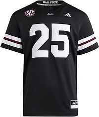 adidas Men's Mississippi State University All Black Strategy Football Jersey