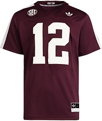 adidas Men's Texas A&M University 1975 Throwback Strategy Football Jersey