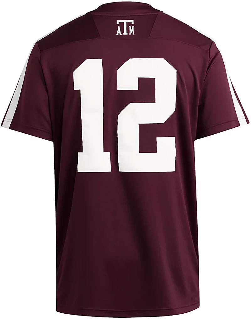 adidas Men's Texas A&M University 1975 Throwback Strategy Football Jersey