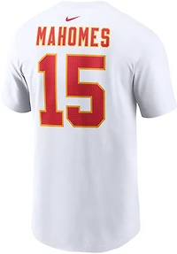 Nike Men's Kansas City Chiefs Patrick Mahomes Name and Number Short Sleeve T-shirt