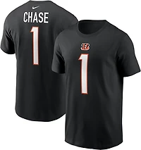 Nike Men's Bengals Ja'Marr Chase Player Name & Number T-shirt
