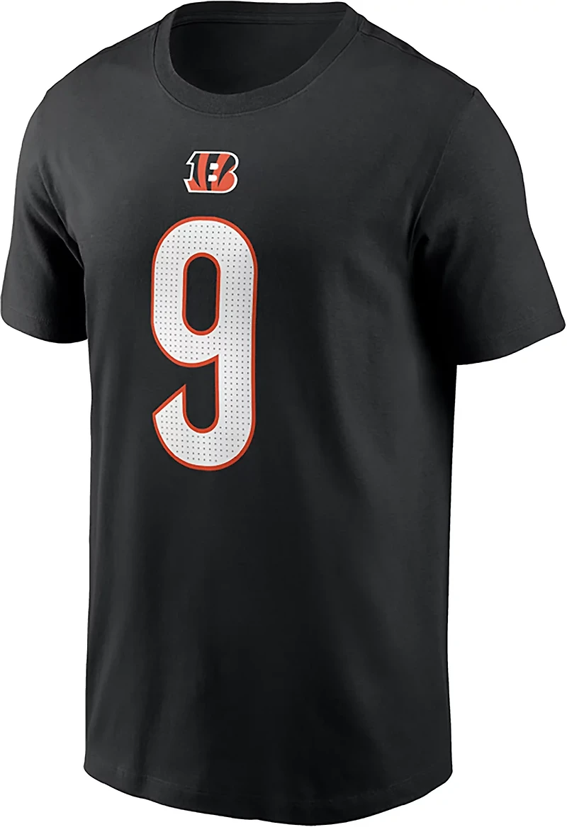 Nike Men's Bengals Joe Burrow Name & Number T-shirt