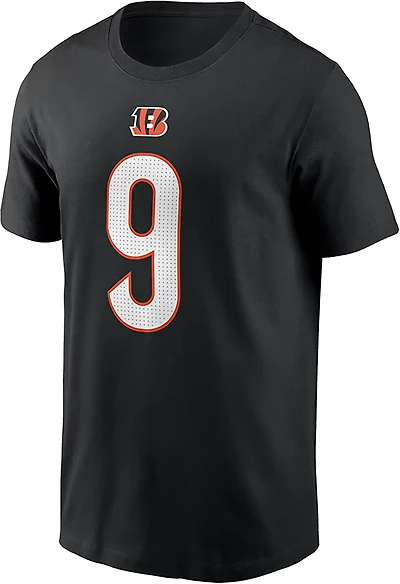 Nike Men's Bengals Joe Burrow Name & Number T-shirt