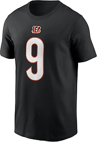 Nike Men's Bengals Joe Burrow Name & Number T-shirt