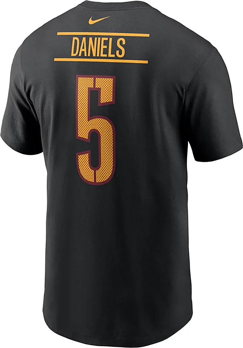 Nike Men's Commanders Jayden Daniels Inline Player Name & Number T-shirt
