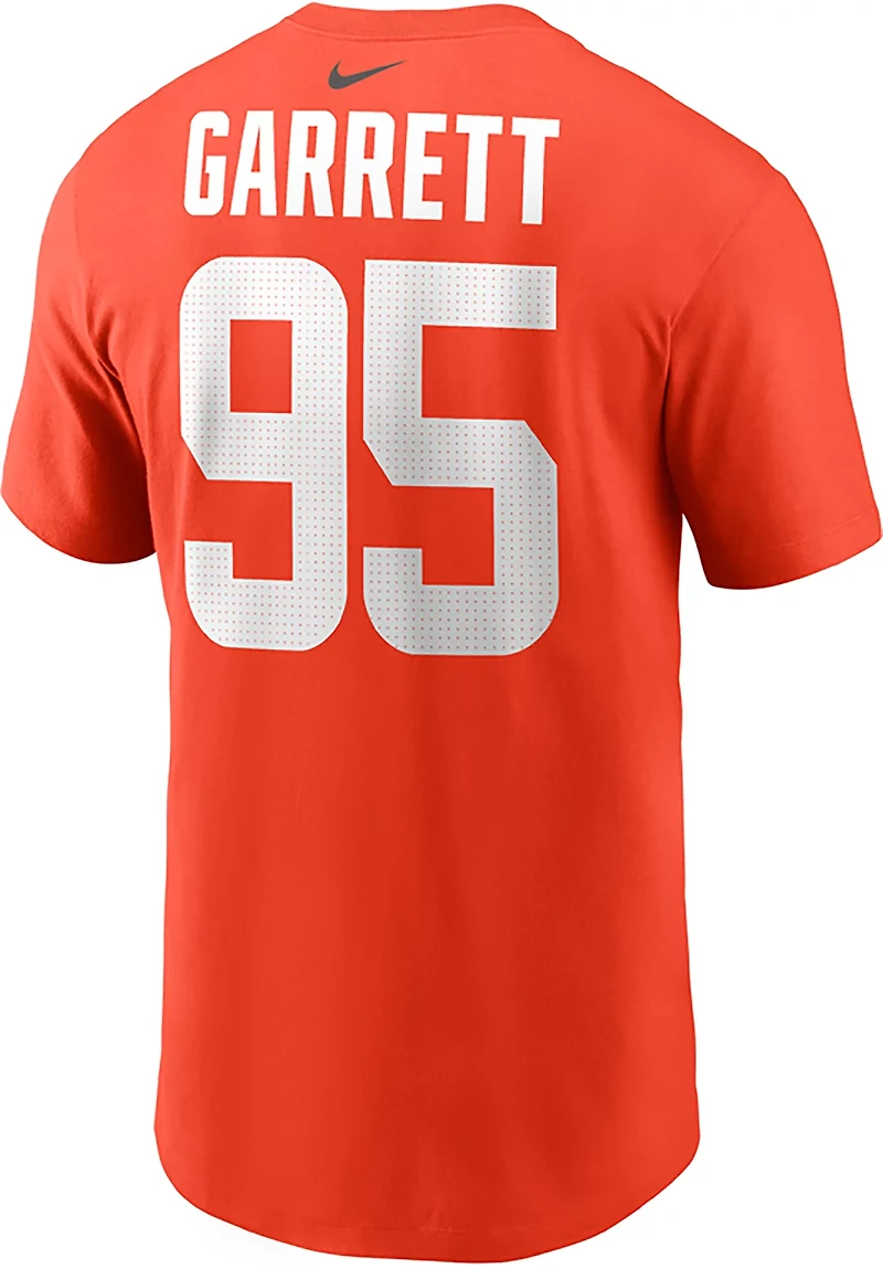 Nike Men's Browns Miles Garrett Name & Number T-shirt