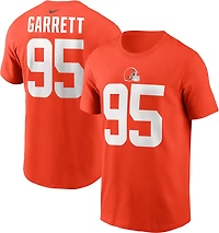 Nike Men's Browns Miles Garrett Name & Number T-shirt