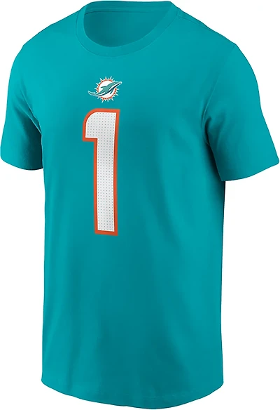 Nike Men's Dolphins Tua Tagovailoa Name & Number T-shirt