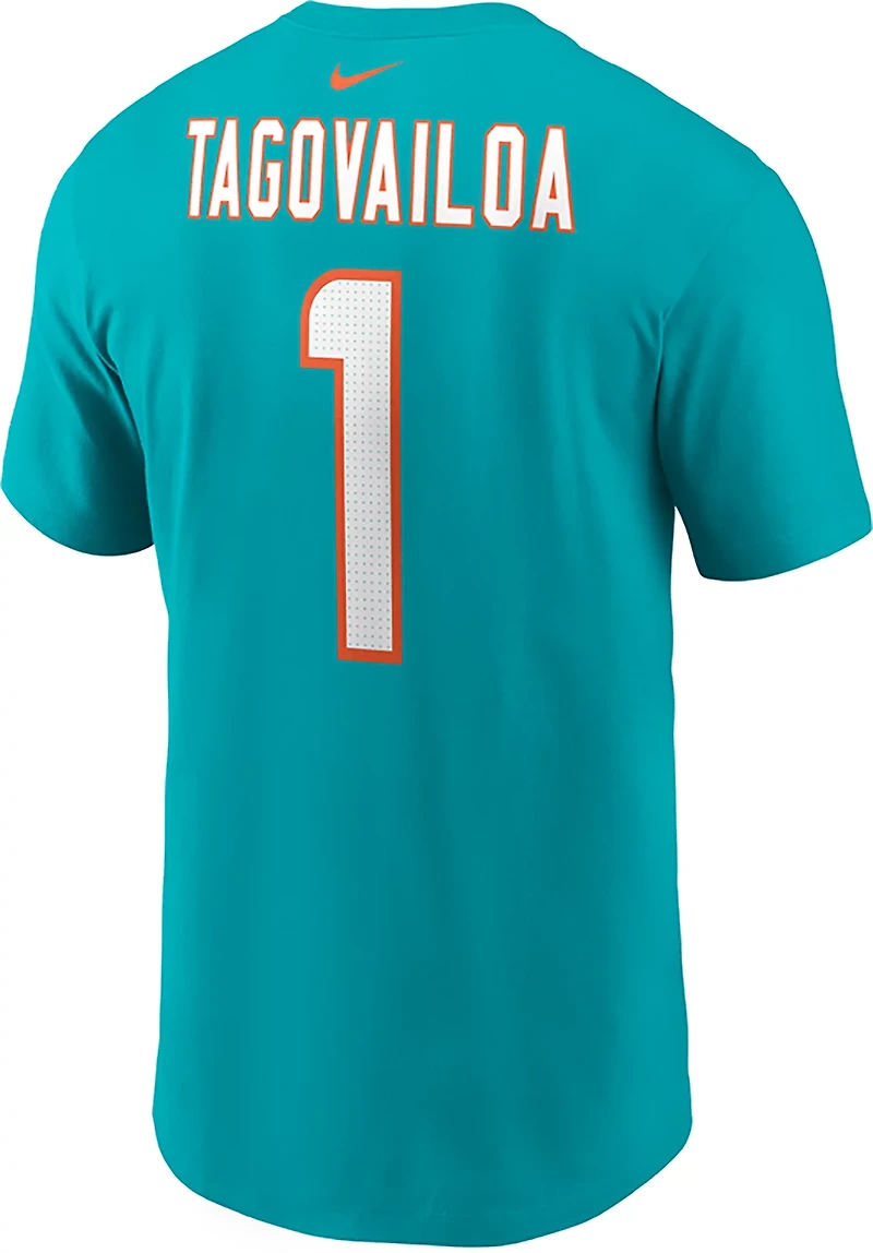 Nike Men's Dolphins Tua Tagovailoa Name & Number T-shirt