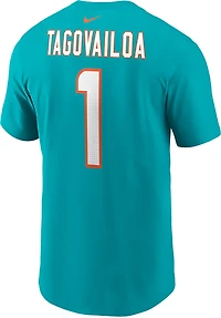 Nike Men's Dolphins Tua Tagovailoa Name & Number T-shirt