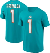 Nike Men's Dolphins Tua Tagovailoa Name & Number T-shirt