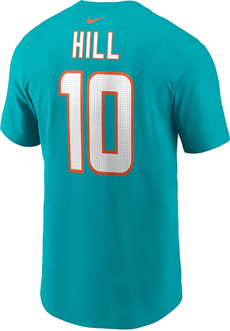 Nike Men's Dolphins Tyreek Hill Name & Number T-shirt
