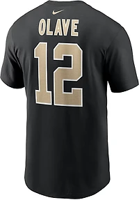 Nike Men's New Orleans Saints Chris Olave #12 Graphic T-shirt