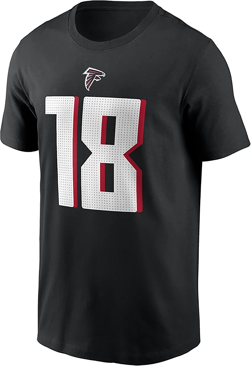 Nike Men's Falcons Kirk Cousins Inline Player Name & Number T-shirt