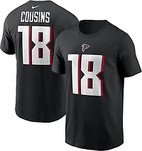 Nike Men's Falcons Kirk Cousins Inline Player Name & Number T-shirt