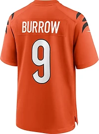 Nike Men's Bengals Joe Burrow #9 Name & Number Alternate Game Jersey