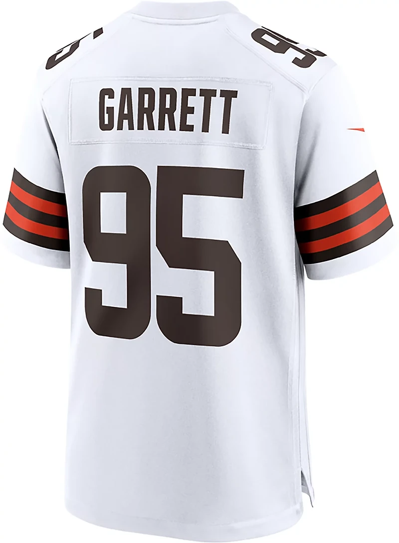 Nike Men's Browns Miles Garrett #95 Name & Number Road Game Jersey