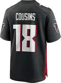 Nike Men's Falcons Kirk Cousins #18 Name & Number Home Game Jersey