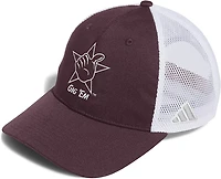 adidas Men's Texas A&M University Hero Trucker Cap