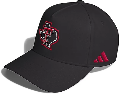 adidas Adults' Texas Tech State Structured Cap